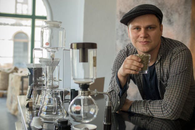 Mit einer eigenen Rösterei will Matthias Dallinger Kaffeekultur in die Stadt bringen.