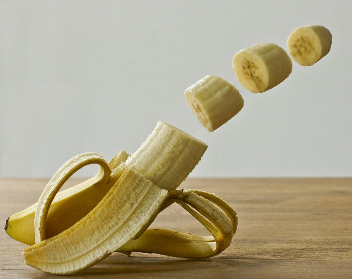 Eine Banane