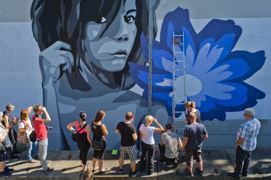 VEB-Gelände wird zum Urban Street Art Spielplatz