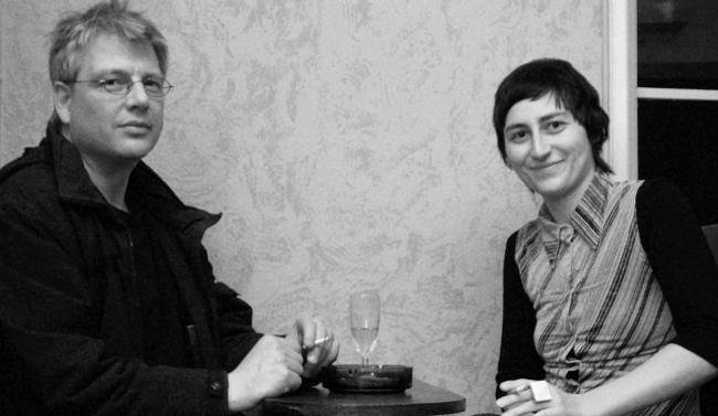 Bild links: Carsten Gebhardt, rechts: eine Frau