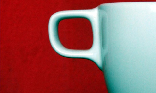 halbe Kaffetasse