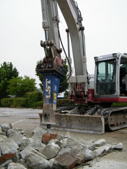 Rock im Betonwerk